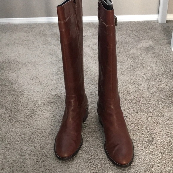 Cole Haan “Autumn” Flat Boots In Sequoia - Picture 2 of 6